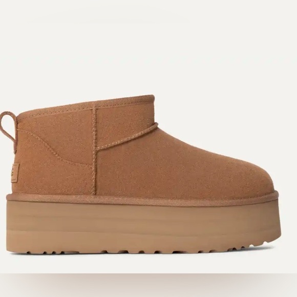 UGG Classic Mini Platform | Color: Chestnut | size 7 - Picture 6 of 6